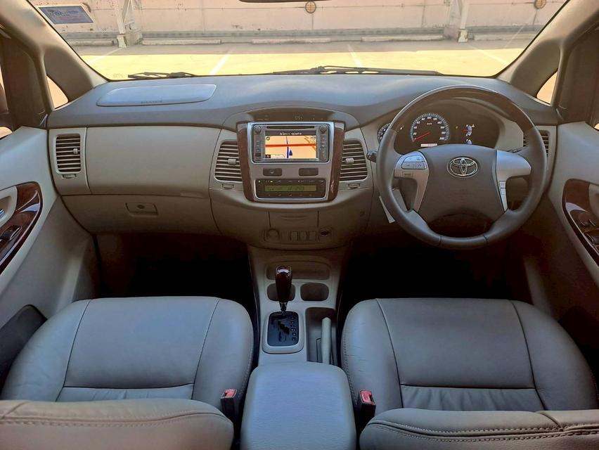 TOYOTA INNOVA, 2.0 V (MNC) (สีขาว) ปี2013 ประวัติดี เช็คศูนย์ตลอด 8