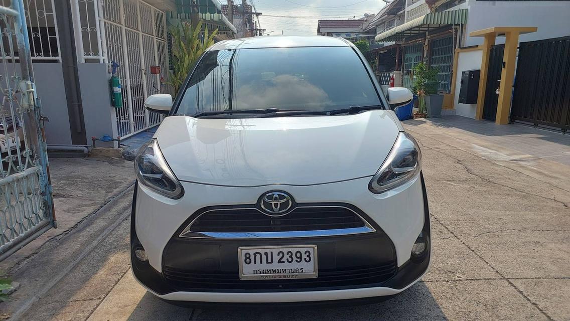 รถ Toyota Sianta V 2019 มือเดียว เข้าศูนย์เช็คระยะตลอด ไม่เคยชนหนัก ไมล์ 106,xxxx ประตูไฟฟ้า สีขาว รูปที่ 6