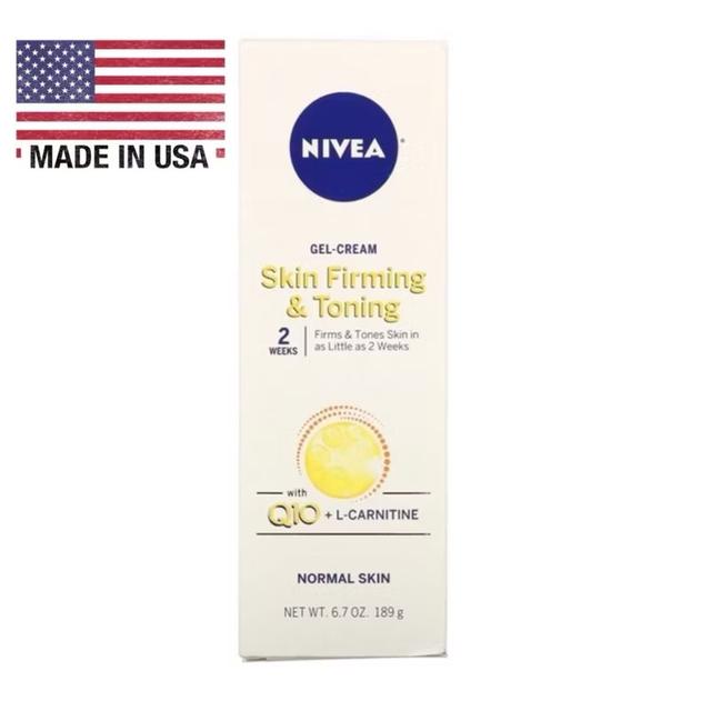 🇺🇸แท้ Nivea Skin Firming & Toning gel-Cream with Q10+L Carnitine 189 g. 5