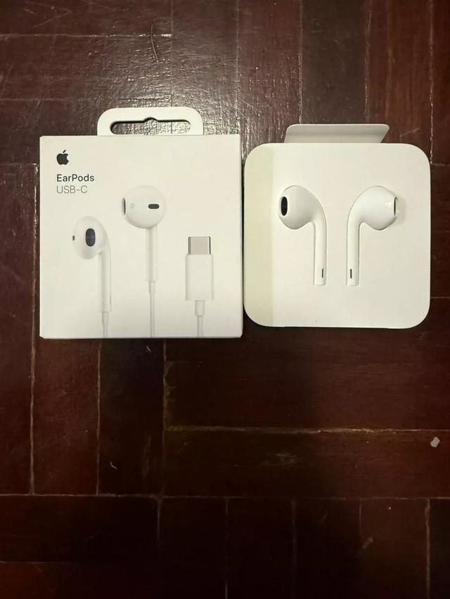 ขออนุญาติส่งต่อหูฟังไอโฟน หัว Usb-C(มือสองใช้งานปกติ)ครบกล่องสภาพดี