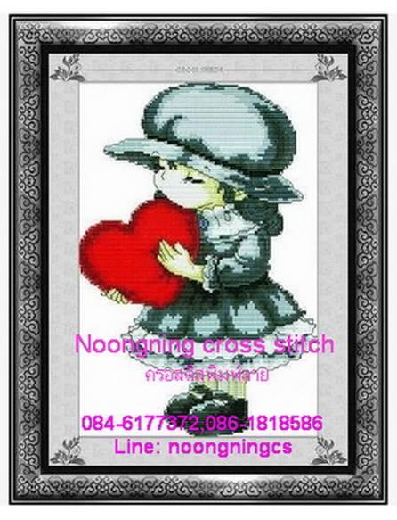 ร้าน Noongning Cross stitch ครอสติสพิมพ์ลาย จำหน่ายอุปกรณ์ครอสติส ภาพติดเพชร1436 4