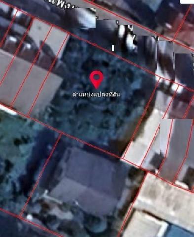 ขายที่ดิน 109 ตร.ว. ถนนกำแพงเพชร 6 หลักสี่ ใกล้ IT Square หลักสี่ และ MRT หลักสี่ 8