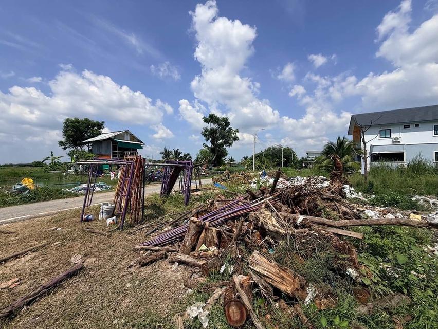 ขายด่วนที่ดิน 100 ตรว ติดถนนลาดยางสาธารณะ ซ.ประทุม บางบัวทอง นนทบุรี 9