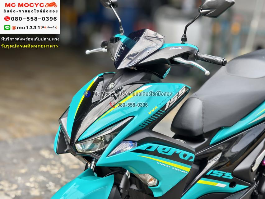 Aerox 2019 วิ่ง10000โล รถบ้านแท้มือเดียว เครื่องท่อเดิม เล่มเขียวชุดโอนครบ No1264  12