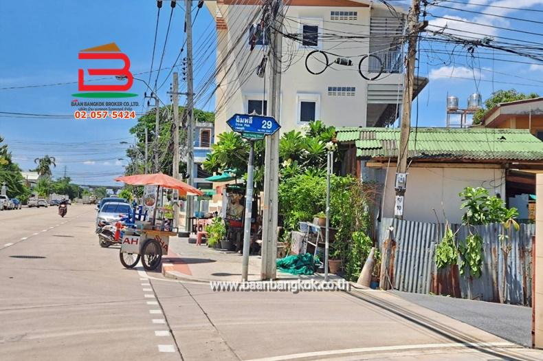 ที่ดินเปล่าถมแล้ว ซอยฉิมพลี 29 เนื้อที่ 85 ตร.ว. ถนนฉิมพลี เขตตลิ่งชัน 12