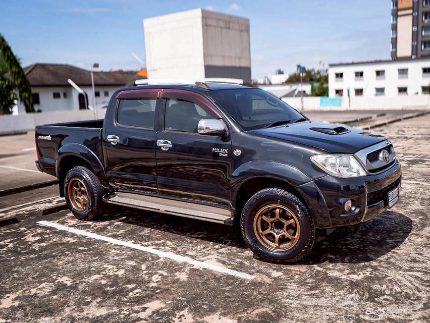TOYOTA HILUX VIGO 2.5 E VN Turbo PRERUNNER DOUBLE CAB เกียร์ ธรรมดา สีดำ ปี2010  10