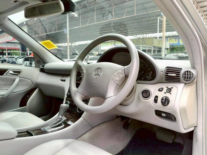 Benz C-Class W203 C180 Komp ฝาดำ 2005 รูปที่ 6