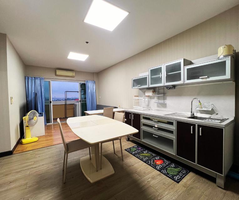 ขายคอนโดบ้านประชานิเวศน์ ห้องมุม 2 นอน 64 ตร.ม. ชั้น 9 วิวโล่ง ลมดี เฟอร์ครบ 6