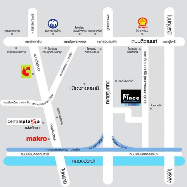 ขายทาวน์โฮม2ชั้น 36.1ตรว. หลังริม ม.มายเพลส แจ้งวัฒนะ-ติวานนท์ ต่อเติมพร้อมอยู่ 18