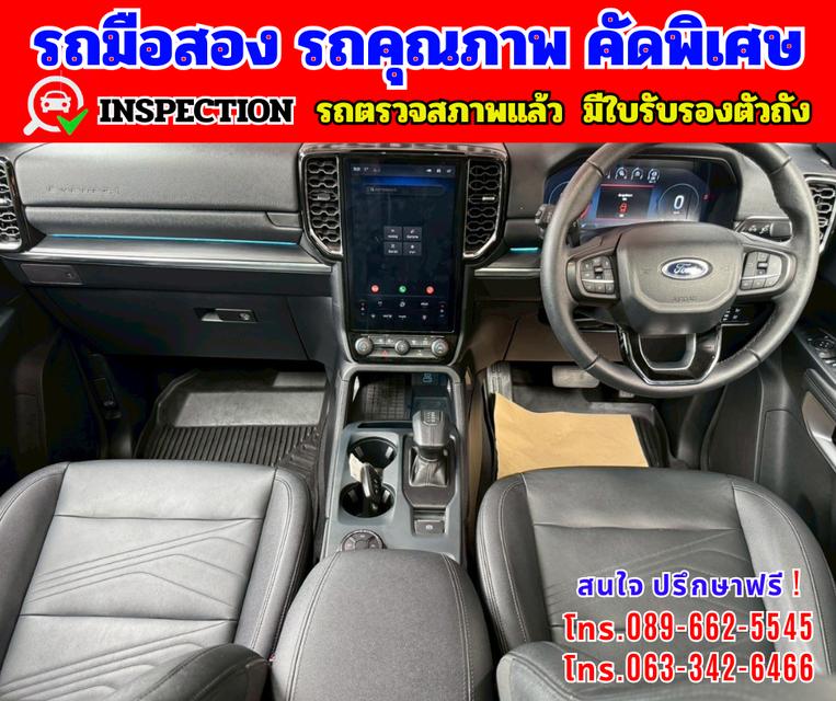 🔴ปี2025 Ford EVEREST 2.0 Titanium+ 4WD SUV 🔴วิ่งน้อย 28,xxx กม รุ่นท็อปสุด 12