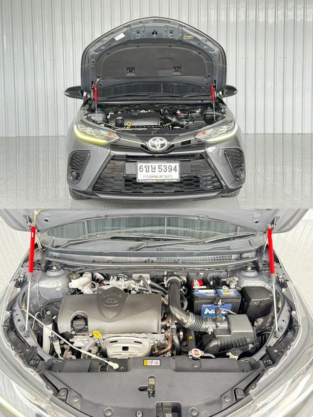 ⭐️รถมือเดียว ไมล์น้อย 55,xxx ⭐️ Toyota Yaris 1.2 Sport เกียร์ออโต้ รูปที่ 4