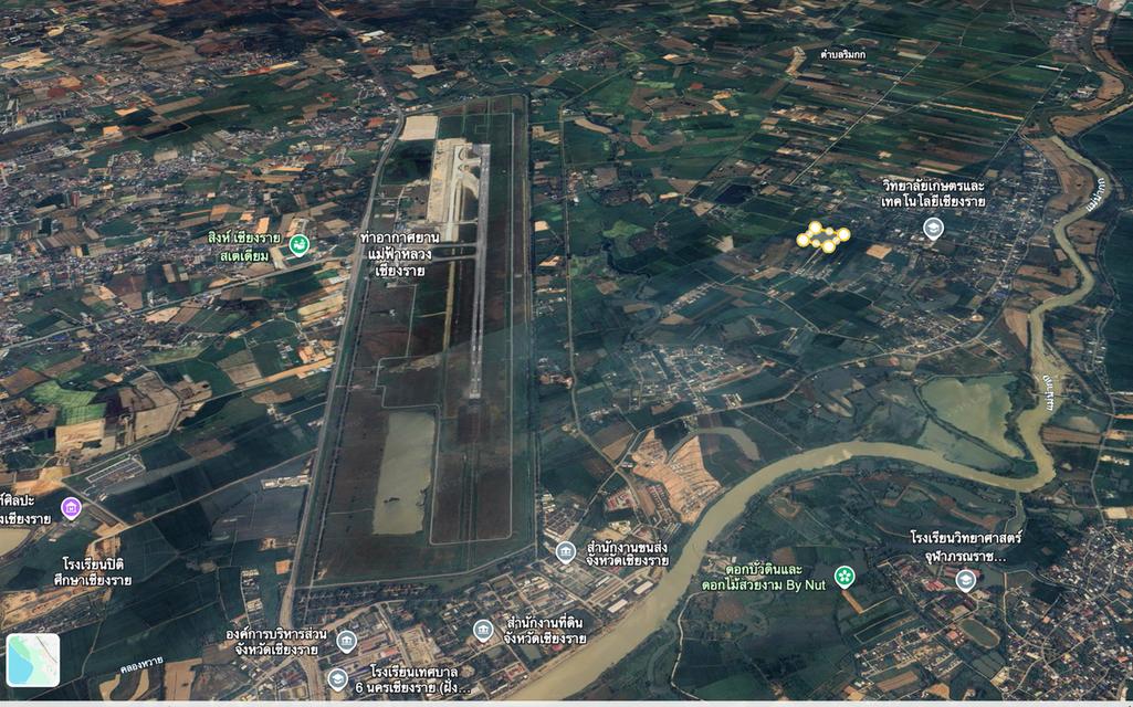 ขายที่ดินเปล่า ผังสีชมพู พื้นที่ 18 ไร่เศษ ต.ริมกก อ.เมือง จ.เชียงราย 9