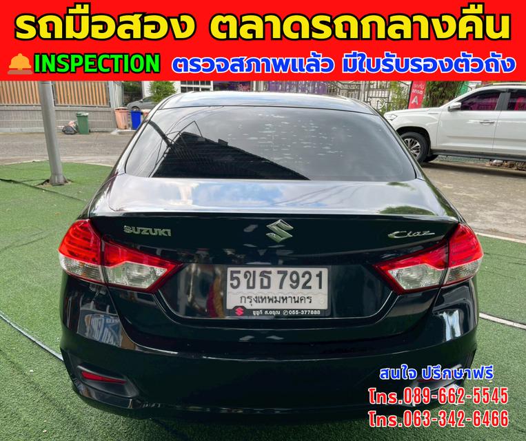 🚘ปี2021 Suzuki Ciaz 1.2  GL ติดแก็ส LPG  ⭐ไมล์แท้ 51,xxx กม. 📌เกียร์ธรรรมดา  ✨ประหยัดน้้ำมัน  ⚙️เครื่องเบนซิน ติดแก็ส LPG ถังโดนัท  5