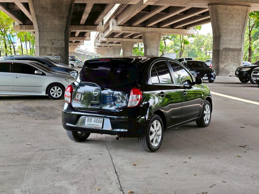 ขายรถ Nissan March 1.2V ปี 2012 สีดำ เกียร์ออโต้