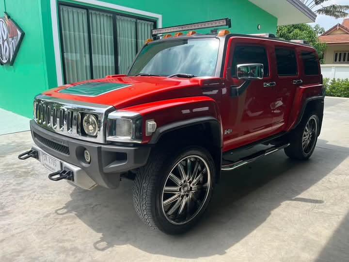 Hummer H3 สีแดงสวยมาก 3