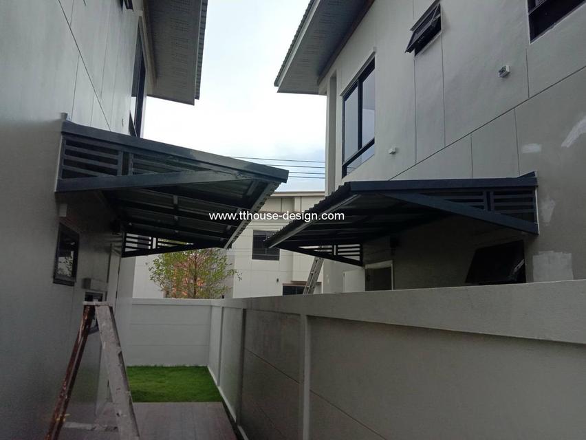 รับเหมา ต่อเติม โครงหลังคา กันสาด ห้องครัว เทพื้นปูกระเบื้อง Line dddesign23 รูปที่ 6