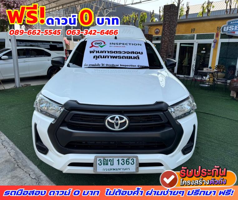 🟠ปี2021 Toyota Hilux Revo 2.4 SINGLE Entry