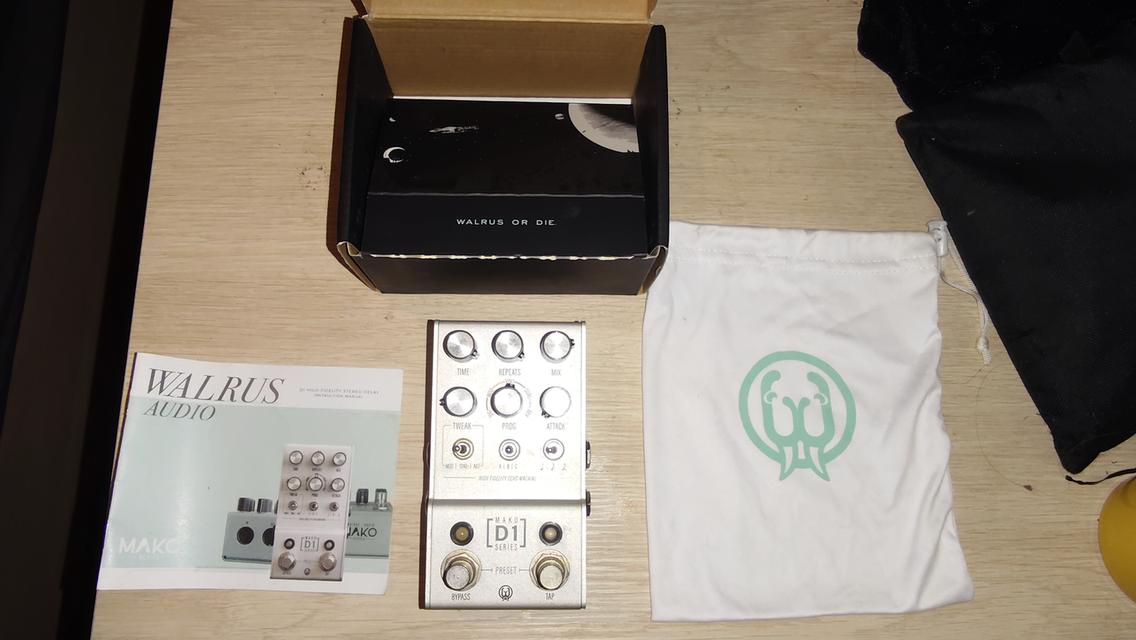 เอฟเฟคกีต้าร์Walrus Audio : Mako series D1 7