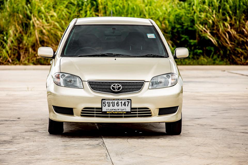 Toyota Vios 1.5S ปี 2005 เกียร์ออโต้ รุ่นท๊อปสุด สีน้ำตาล  2
