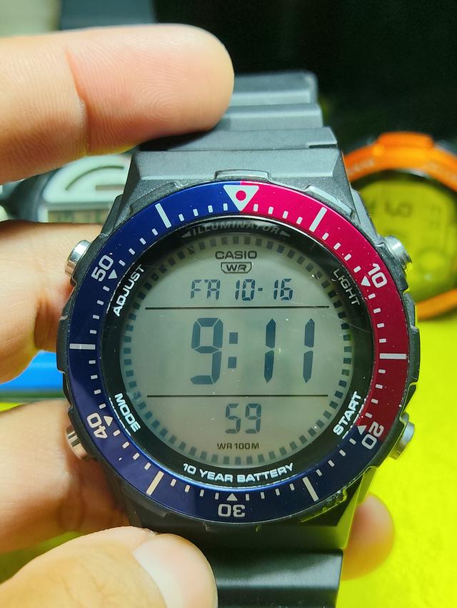 เปิดนาฬิกา casio เป๊ปซี่