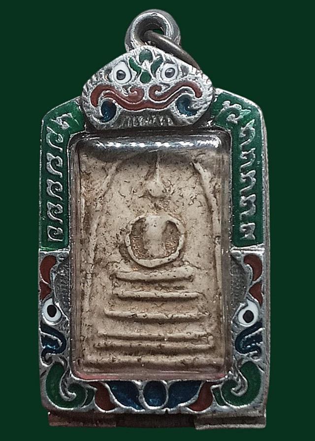 พระสมเด็จเก่าเลี่ยมกรอบเก่า