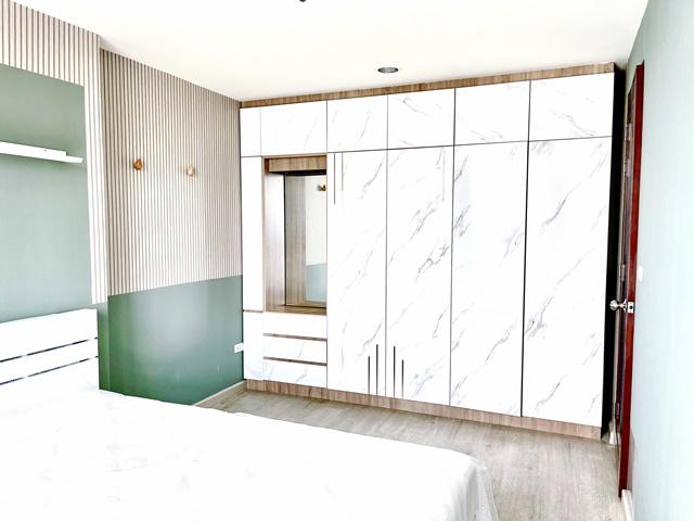 The Line พหลโยธิน ชั้น 27 วิวเมือง ทิศเหนือ เดินถึง BTSห้าแยกลาดพร้าว 50ม. Lotus คอนโด 45ตร.ม. 1นอนขนาดใหญ่ 1น้ำ เฟอร์ พ 2