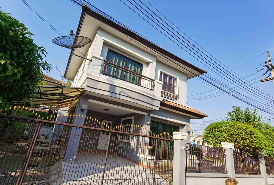 ให้เช่าบ้านเดี่ยว 2 ชั้น หมู่บ้านปาริชาติรังสิต ธัญญะคลอง 4 L&H เนื้อที่ 65 ตรว. 3 นอน 2 น้ำ จอดรถ 2 แอร์ 1 ตัว ใกล้รร.สวนกุหลาบรังสิต,ทางด่วนกาญจนาภิ 8