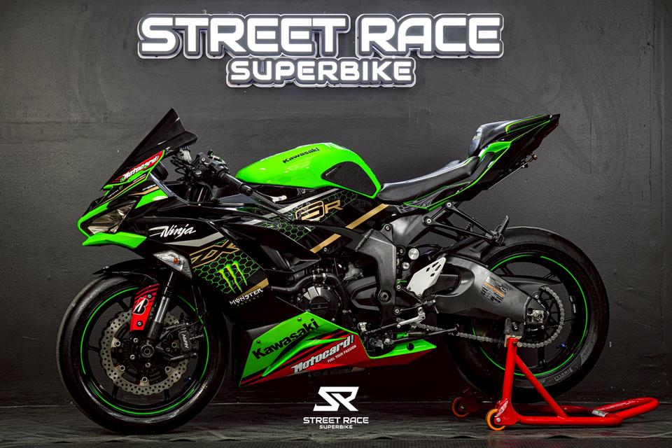 🔥 Kawasaki ZX-6R 2021 รังผึ้ง แต่งท่วม ท่อลั่น 🔥 ⛽️ ฟรีน้ำมันเต็มถัง! โปรแรงเดือนเมษายน 🔥 รูปที่ 4