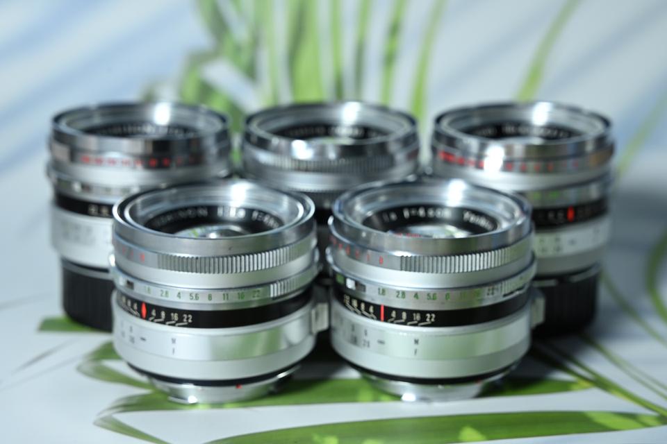 เลนส์งา Yashinon 4.5mm F 1.8 modified Leica M mount (non couping)