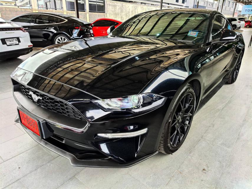 2019 FORD MUSTANG 2.3 Ecoboost เกียร์ออโต้ สีดำ 1