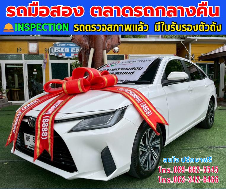 🚘ปี2025 Toyota Yaris Ativ 1.2 Smart ⭐ไมล์แท้ 10,xxx กม.  ⚙️เครื่องเบนซิน ✨เกียร์ออโต้ 2