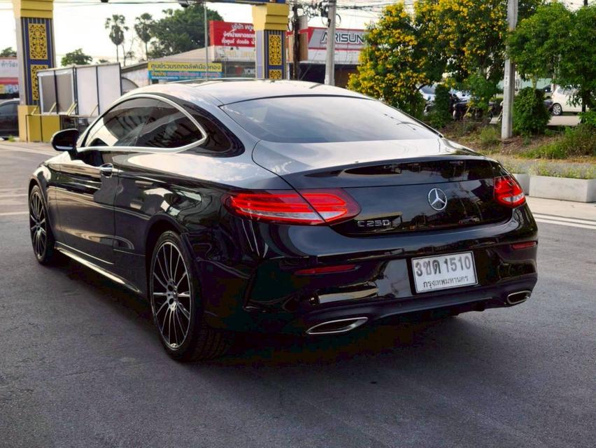 รหัสรถ KPV1510 2018 BENZ C250 2.0 COUPE AMG DYNAMIC 9 เกียร์ 12