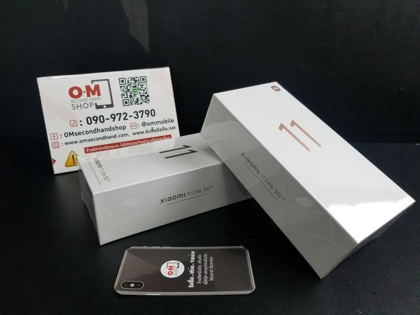 รูป ขาย/แลก Xiaomi 11 Lite 5G NE 6/128GB Truffle Black ศูนย์ไทย ประกันศูนย์ 09/2565 ใหม่มือ1 เพียง 7,990 บาท  3
