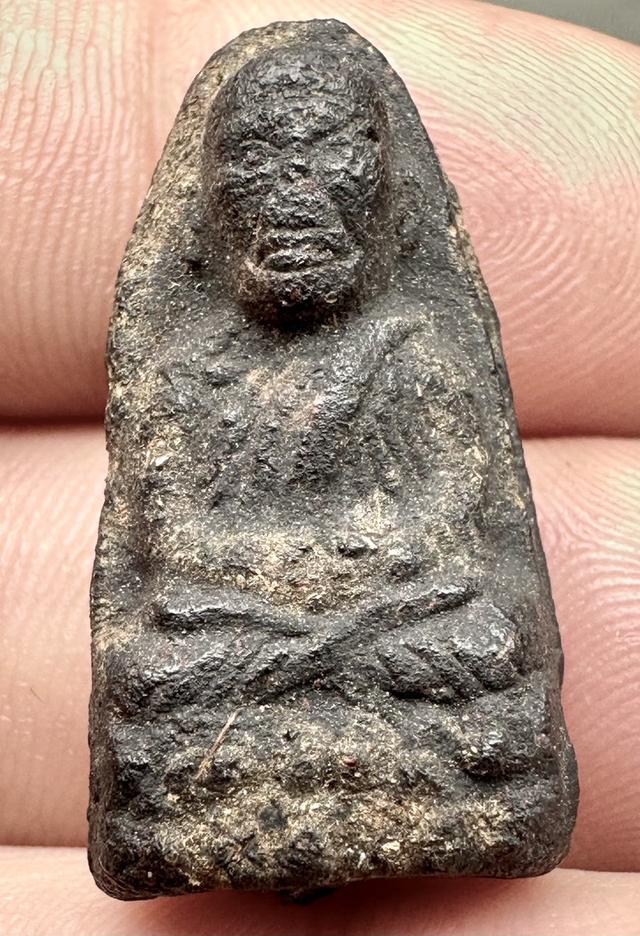 หลวงปู่ทวด หลังลายเซ็นอาจารย์ทิม เนื้อว่าน วัดด่าน จ.ระนอ