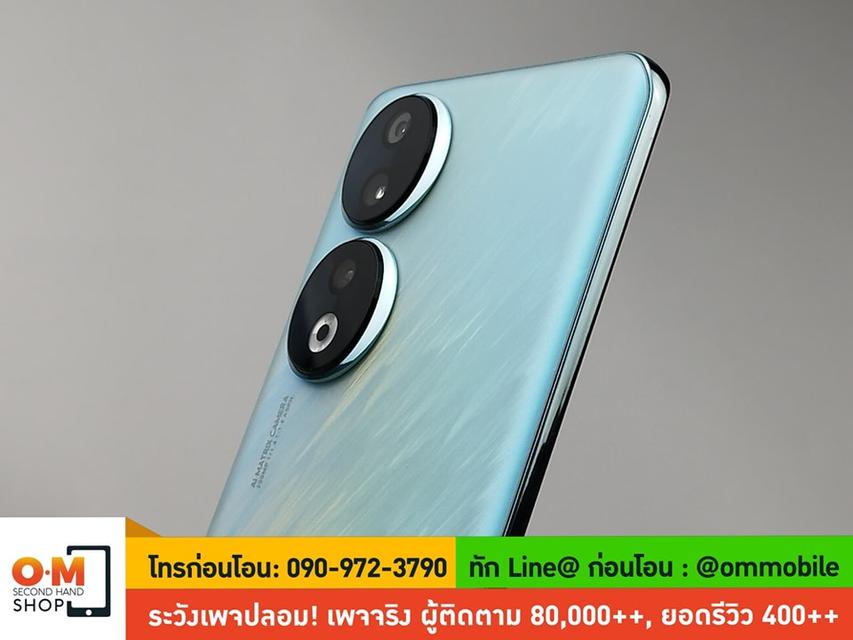 ขาย/แลก Honor 90 Peacock Blue 12/256 ศูนย์ไทย สภาพสวย ครบกล่อง เพียง 7,900 บาท 2