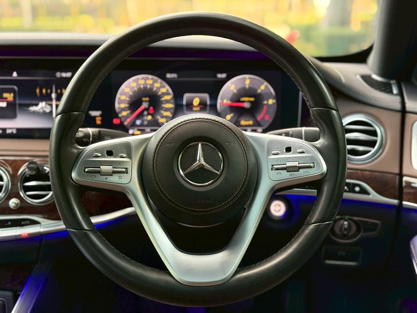 รหัสรถ PJP8611 2019 MERCEDES-BENZ S350d Exclusive 8