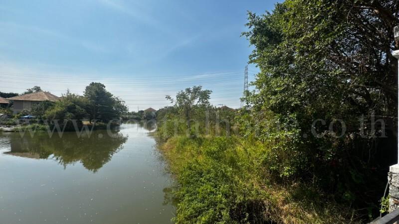 ที่ดินเปล่า ถมแล้ว 308.9 ตร.วา หมู่บ้าน การ์เด้นลากูน่า - ฉะเชิงเทรา แปลงมุม 7