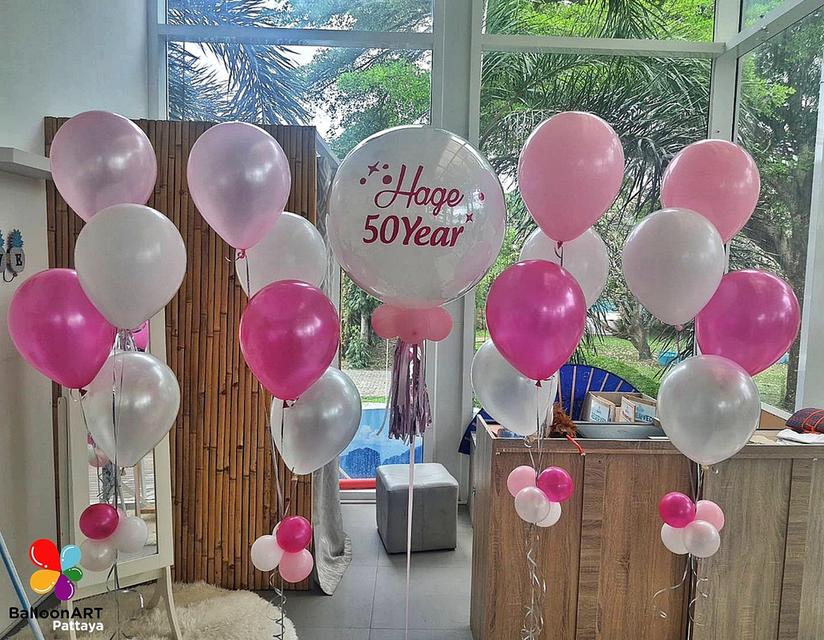 ร้านลูกโป่งพัทยา BalloonART Pattaya รับจัดลูกโป่งปาร์ตี้วันเกิด 0661585244