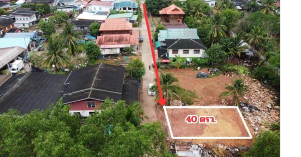 ขายที่ดินถมแล้ว ขนาด 40 ตรว. ชุมชนสันติสุข ต.บางกุ้ง อ.เมือง จ.สุราษฎร์ธานี น้ำถึงไฟถึงพร้อมสร้างบ้าน 3