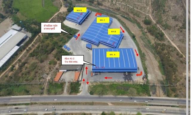 เช่าคลังสินค้า 400 ตารางเมตร พร้อมสำนักงาน ติดซุปเปอร์ไฮยเวย์เชียงใหม่-ลำปาง ตำบลมะเขือแจ้ อำเภอเมือง ลำพูน 5