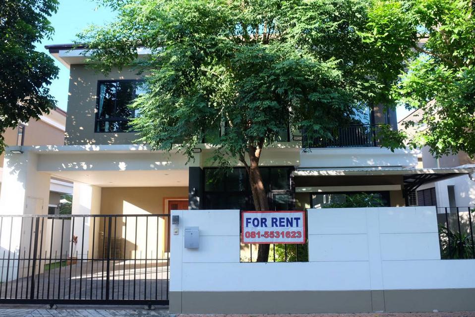 บ้านเดี่ยว Villa​ Arcadia Srinakarin 72 ตร.วา 4 นอน 3 น้ำ 3 ที่จอดรถ​ 1 ห้องเอนกประสงค์​ 1 ห้องเมด ตกแต่งครบ 1