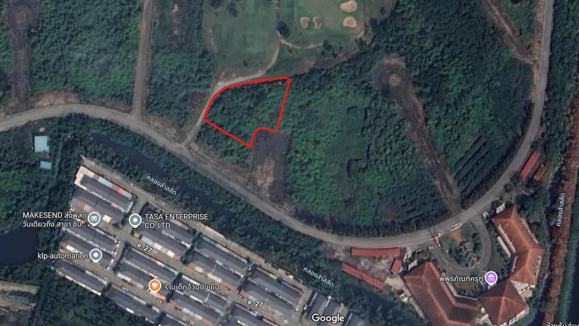 ที่ดินข้างสนามกอลฟ์บางปู 1-0-59 โซนสีเหลือง สำหรับสร้างบ้าน 1