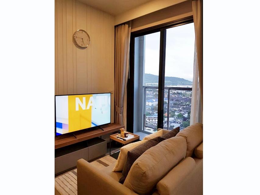 Condo Keen Centre​ Sriracha ตรงข้ามโรบินสัน ศรีราชา 35 ตรม 1 นอน ชั้น18 วิวภูเขา ตะวันออก ตกแต่งครบ 2