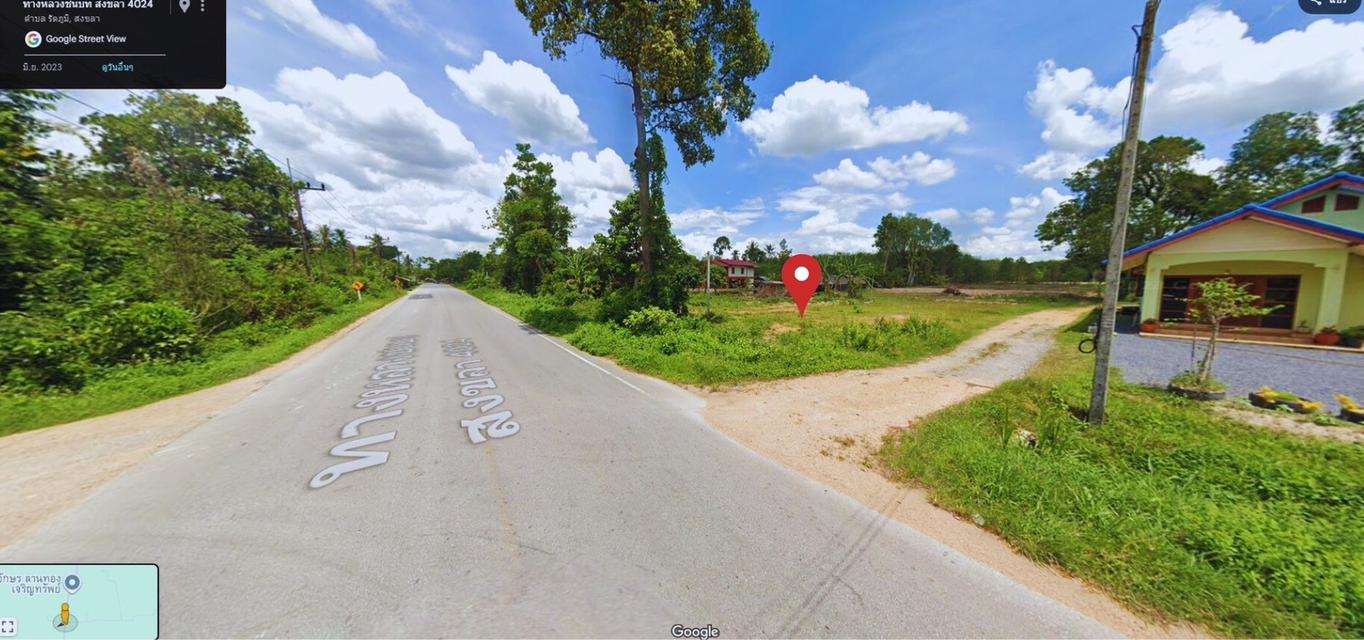 ที่ดินติดถนนแปลงสวย รัตภูมิ สงขลา (ขายยกแปลง) 2