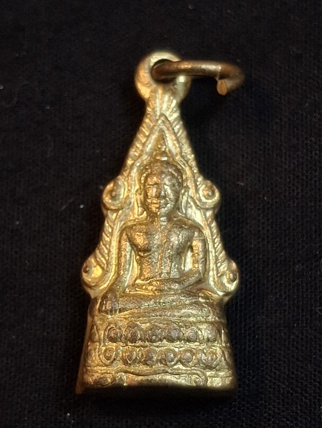 พระพุธชินราช อุดกริ่งเนื้อทองเหลือง กระใหล่ทอง