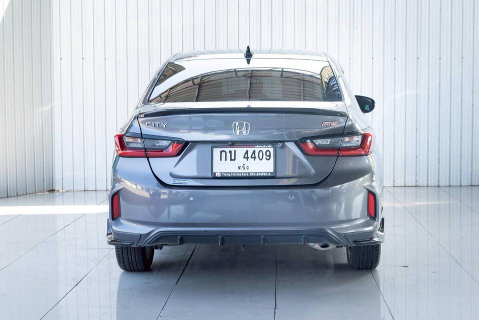 HONDA CITY 1.0 RS ปี 2022 สีเทา โฉม ปี19-ปัจจุบัน 4D รูปที่ 7