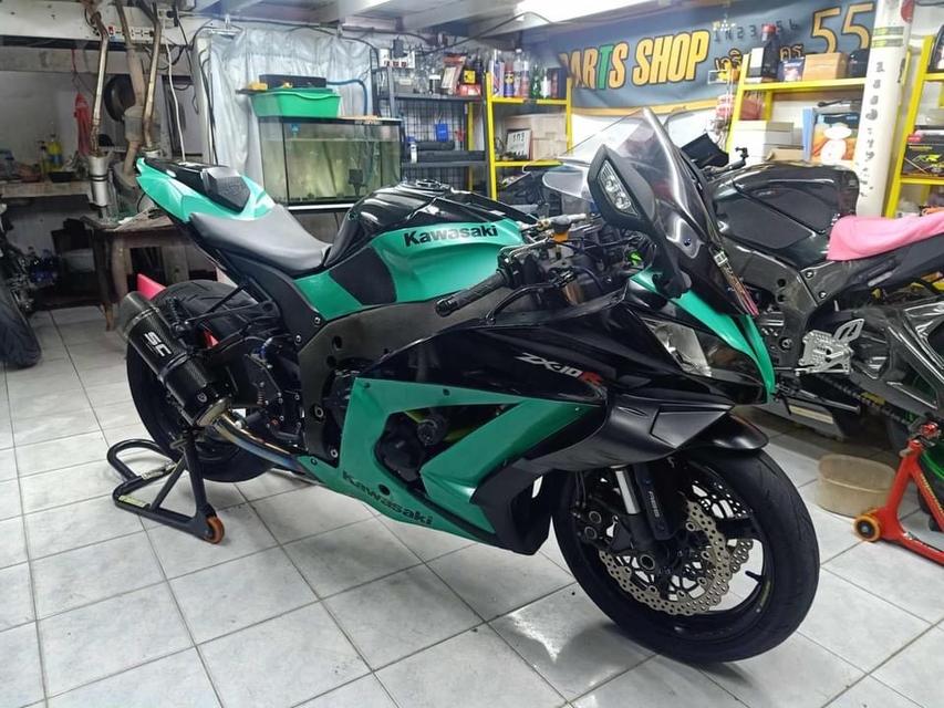 ขาย Kawasaki Ninja ZX10R มือสอง ของแต่งจัดเต็ม 1