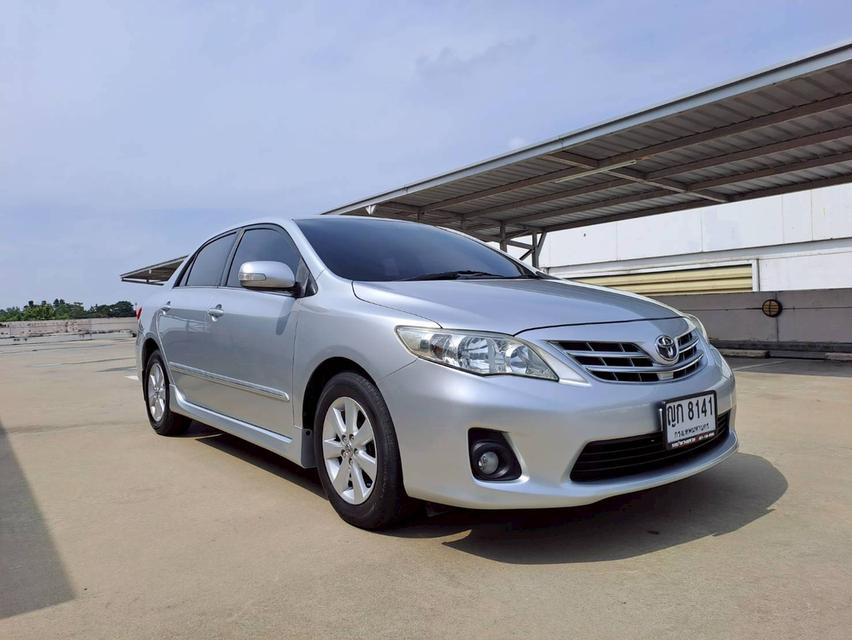 TOYOTA ALTIS 1.6 E CNG โรงงาน ปี2011 สีเทา รถมือเดียวจากป้ายแดง เข้าศูนย์ตลอด 3