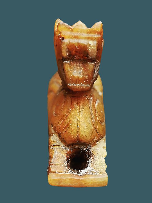 สิงห์สามขวัญ หลวงพ่อเดิม วัดหนองโพ ขนาด 1.5 x 1.5 ซม. เก่า เดิมๆ 4