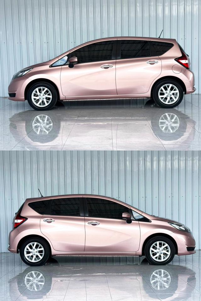 รถบ้าน ผ่อน 4 พันบาท Nissan Note 1.2V เกียร์ออโต้ สีชมพูหวานๆ รูปที่ 7